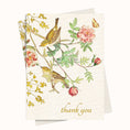 Load image into Gallery viewer, Vintage Birds and Roses Thank You
