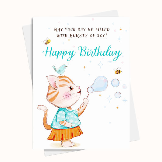 Burst of Joy Birthday Greeting