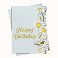 Load image into Gallery viewer, Daisy birthday folded printable and animated greeting
