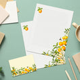 Load image into Gallery viewer, Vintage Orange Printable Stationery Set
