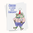 Load image into Gallery viewer, Fabulous Frog Birthday Greeting Card Printable
