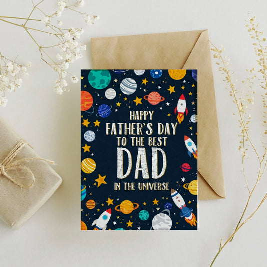 Father's day printable greeting card