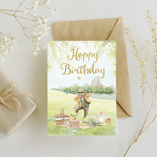 Hoppy Birthday Greeting Card