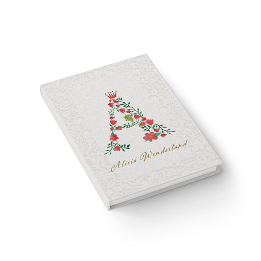 Monogram journal with custom name