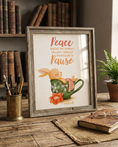 Load image into Gallery viewer, Peaceful Pause Printable Art  Free Printable
