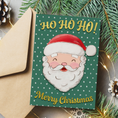 Load image into Gallery viewer, Santa Christmas Holiday Greeting Card
