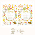 Load image into Gallery viewer, Spring Garden Baby Shower Invitation
