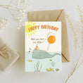 Load image into Gallery viewer, Ton of Fun Nautical Birthday Card Printable
