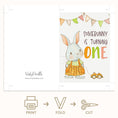 Load image into Gallery viewer, SomeBunny Birthday Greeting Card
