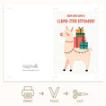 Load image into Gallery viewer, Llama-zing Birthday Greeting Card Printable Digital Download
